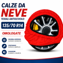 Calze da Neve 135/70 R14 Omologate Auto Tessili Antiscivolo