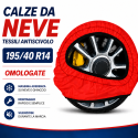 Calze da Neve 195/40 R14 Omologate Auto Tessili Antiscivolo