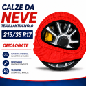 Calze da Neve 215/35 R17 Omologate Auto Tessili Antiscivolo