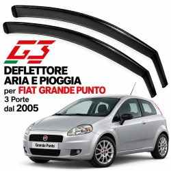 Deflettore Aria e Pioggia G3 Fiat Grande Punto 3 Porte Dal 2005