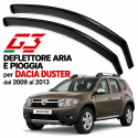 Deflettore Aria e Pioggia G3 Dacia Duster Dal 2009 al 2013