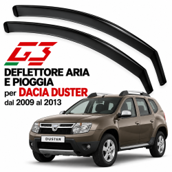 Deflettore Aria e Pioggia G3 Dacia Duster Dal 2009 al 2013