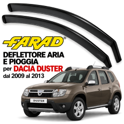Deflettore Aria e Pioggia Dacia Duster Dal 2009 al 2013 FARAD