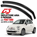 Deflettore Aria e Pioggia G3 Fiat 500 Dal 2015 al 2020