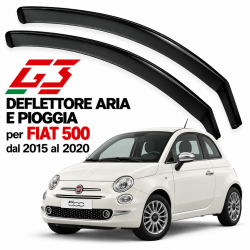 Deflettore Aria e Pioggia G3 Fiat 500 Dal 2015 al 2020