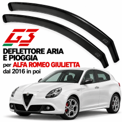 Deflettore Aria e Pioggia G3 Alfa Romeo Giulietta dal 2016