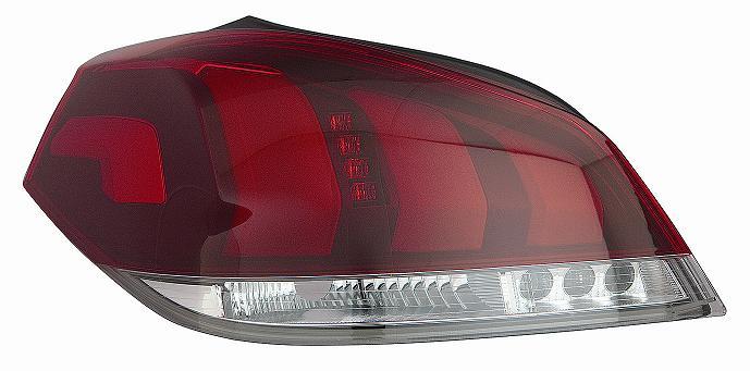 Fanale Posteriore Bianco - Rosso Sinistro Peugeot 508 Dal 2014 Al 2018