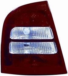 Fanale Posteriore Bianco Rosso Destro Skoda Octavia Dal 2000 Al 2004