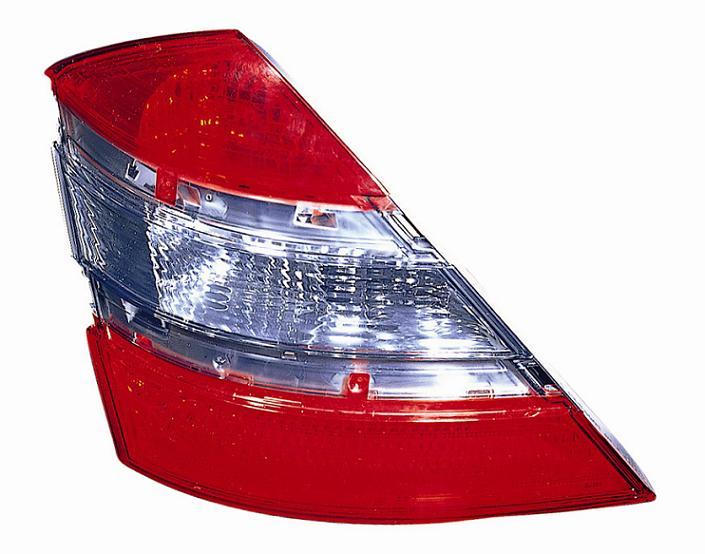 Fanale Posteriore Bianco-rosso Destro Mercedes Classe S W221 Dal 2005 Al 2009