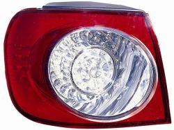 Fanale Posteriore Esterno Bianco-rosso A Led Destro Volkswagen Golf V Plus Dal 2005 Al 2009