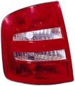 Fanale Posteriore Bianco-rosso Destro Skoda Fabia Dal 1999 Al 2004