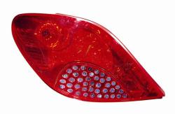 Fanale Posteriore Rosso Sinistro Peugeot 207 Dal 2006